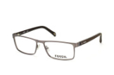 Fossil FOS 6026 R5E, Rectangle Brillen, Dunkelbraun