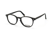 Fossil FOS 6043 807, Round Brillen, Schwarz