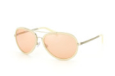 Fossil Josephine MS 4083 111, Aviator Sonnenbrillen, Silber