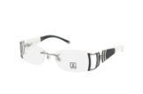 Jette 7206 c1, Rectangle Brillen, Weiss