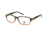 Jette 7419 c1, Rectangle Brillen, Braun