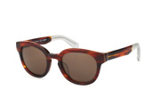 Jil Sander JS 712S 214, Round Sonnenbrillen, Braun