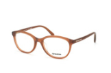 Jil Sander Js2702 210, Round Brillen, Braun