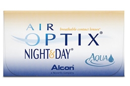 Air Optix Night & Day Aqua Monatslinsen weich, 6 Stück / BC 8.6 mm / DIA 13.8 / -01.00 Dioptrien - 1