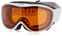 ALPINA Skibrille Challenge 2.0 DH, Rahmenfarbe: White, Linsenfarbe: Dlh S2, One size, 7094111 - 1