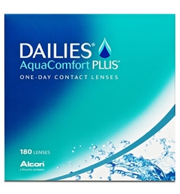 Dailies Aquacomfort Plus Tageslinsen weich, 180 Stück / BC 8.7 mm / DIA 14 / -2.75 Dioptrien - 1