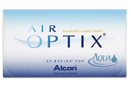 Air Optix Aqua Monatslinsen weich, 6 Stück / BC 8.6mm / DIA 14.2 / -1,00 Dioptrien - 1