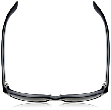 Ray Ban Unisex Sonnenbrille New Wayfarer, Gr. Large (Herstellergröße: 55), Schwarz (schwarz 901/58) - 4