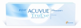 Acuvue 1-Day TruEye Tageslinsen weich, 30 Stück / BC 8.5 mm / DIA 14.2 / -1.00 Dioptrien - 1