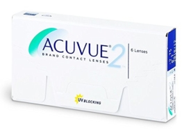 Acuvue 2-Wochenlinsen weich, 6 Stück / BC 8.7 mm / DIA 14.0 / -5,00 Dioptrien - 1