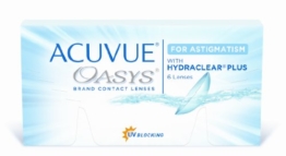 Acuvue Oasys for Astigmatism 2-Wochenlinsen weich, 6 Stück / BC 8.6 mm / DIA 14.5 / CYL -0.75 / Achse 50 / -0.75 Dioptrien - 1