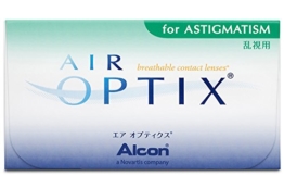 Air Optix for Astigmatism Torische Monatslinsen weich, 6 Stück / BC 8.7 mm / DIA 14.5 / CYL -0,75 / ACHSE 180 / -2,00 Dioptrien - 1