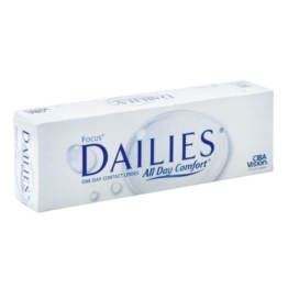Focus Dailies All Day Comfort Tageslinsen weich, 30 Stück / BC 8.6 mm / DIA 13.8 mm / -6.5 Dioptrien - 1