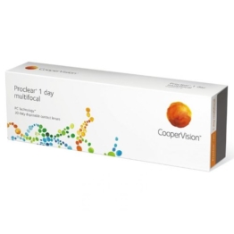 Proclear 1day Multifocal Tageslinsen weich, 30 Stück / BC 8.70 mm / DIA 14.20 / ADD MED / -4.75 Dioptrien - 1