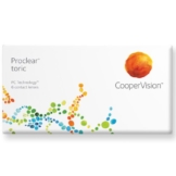 Proclear Toric, torische Monatslinsen weich, 6 Stück / BC 8.8 mm / DIA 14.4 / CYL -0,75 / Achse 70 / -00,75 Dioptrien - 1