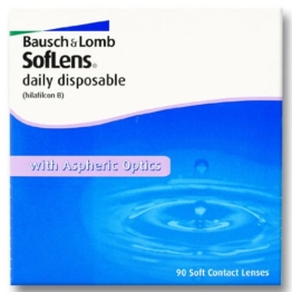 Soflens daily disposable Tageslinsen weich, 90 Stück / BC 8.6 mm / DIA 14.2 / -1,75 Dioptrien - 1