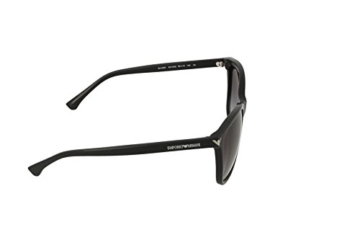 Armani Unisex  Sonnenbrille EA4060, , , , , Gr. Large (Herstellergröße: 56), Schwarz (black 50178G) - 3